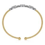 Timeless 21K Gold Bujukan Bead Diamond Bangle - Image 4