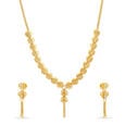 5121132UVABA00_1 Romantic Gold Necklace Set - Image 6