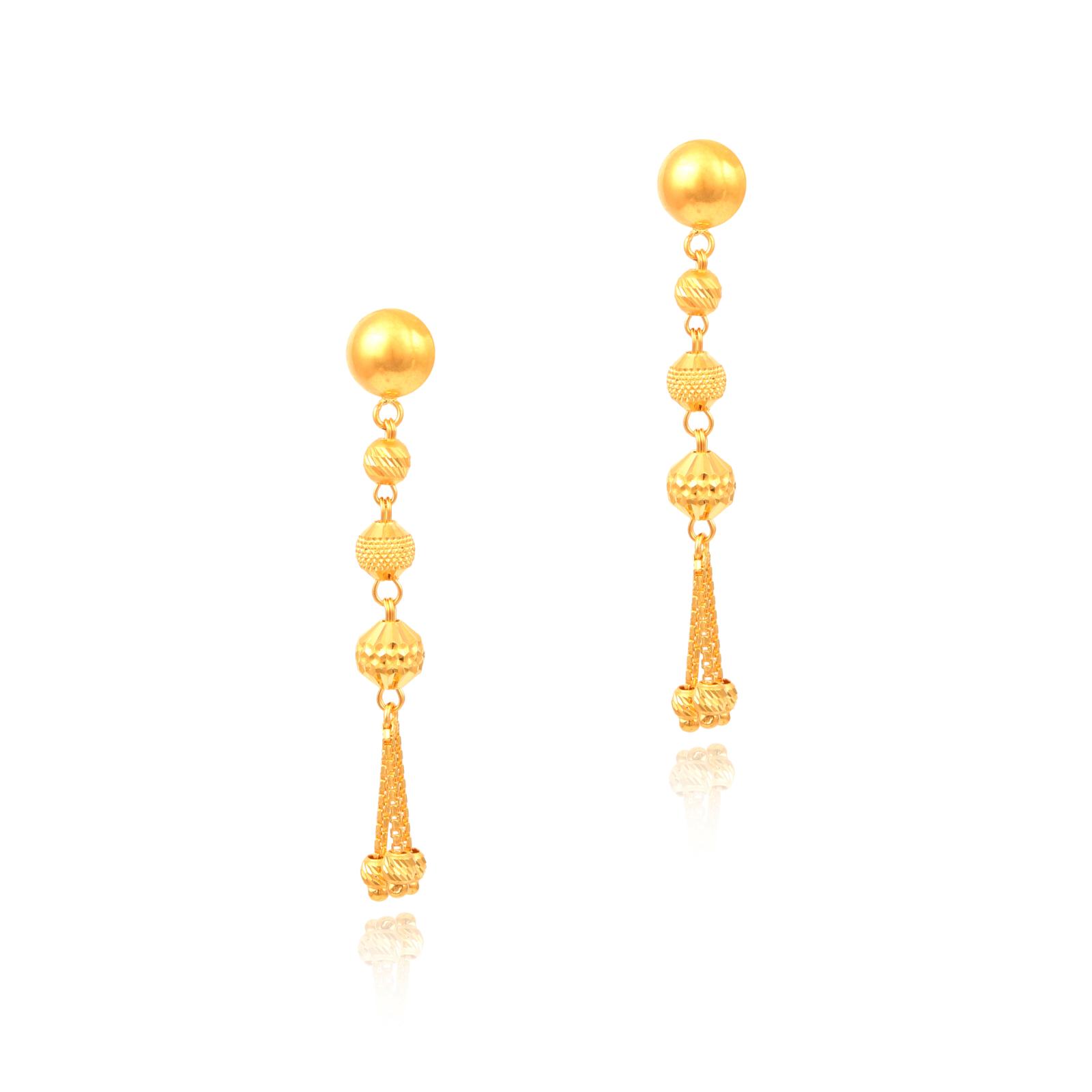 BAFJNS5-4 Design Trends in 22kt Gold Necklace set - Image 3