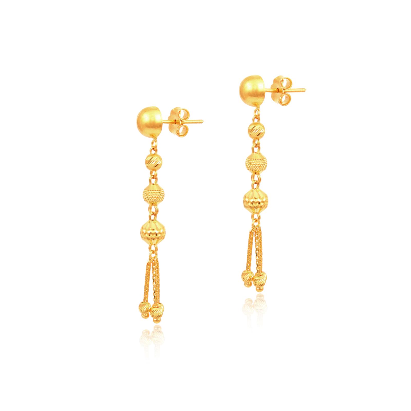 BAFJNS5-5 Design Trends in 22kt Gold Necklace set - Image 2