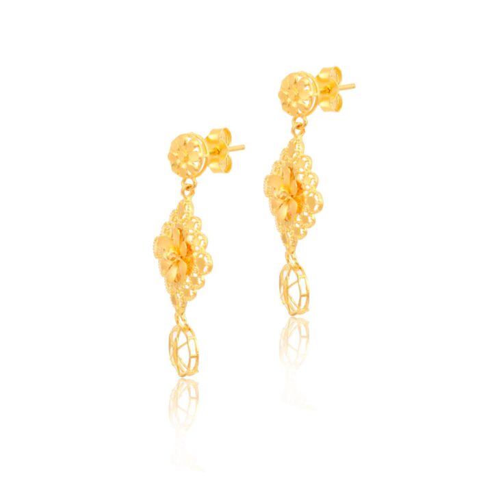 Innovative Techniques in Crafting 22kt Gold Necklace set - Image 6