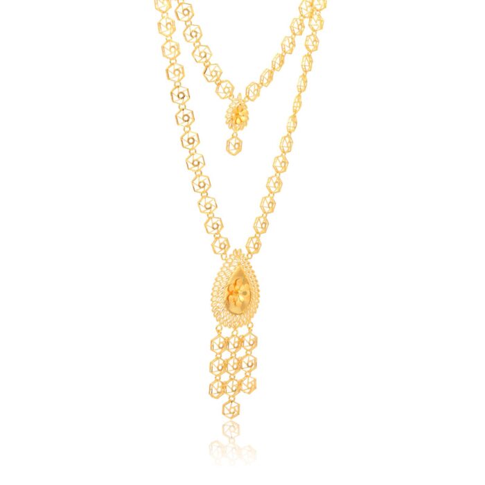 Introduction to 21kt Gold Necklace set - Image 3