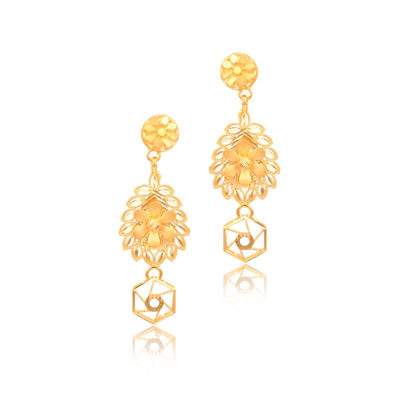 BAFJNS8-4 Introduction to 21kt Gold Necklace set - Image 4