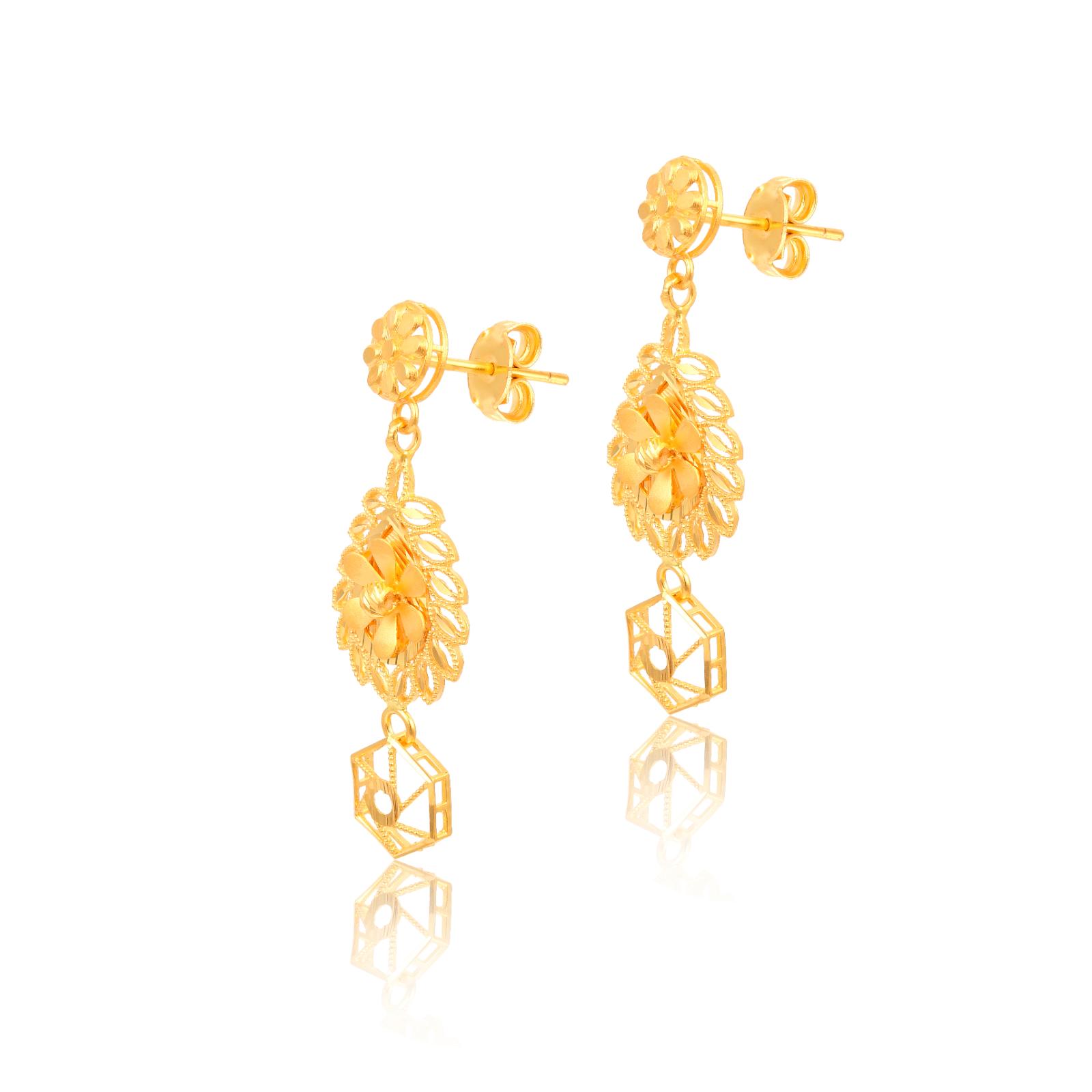 BAFJNS8-5 Introduction to 21kt Gold Necklace set - Image 5
